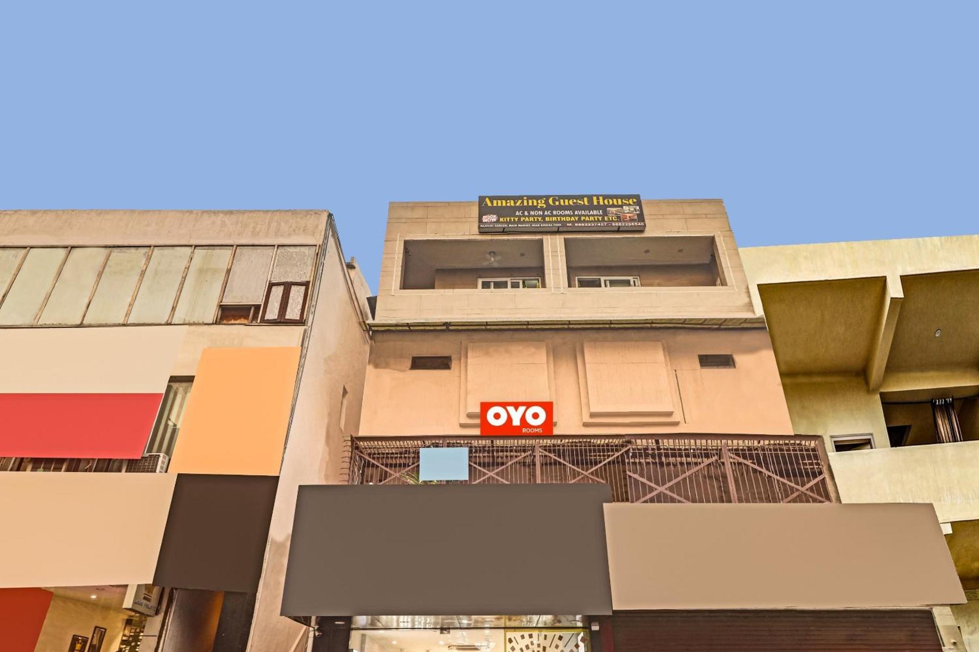 Hotel O Amazing Guest House Új-Delhi Kültér fotó